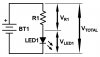 Battery supplying LED via resistor.png