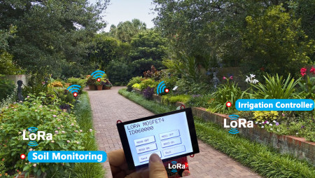 Soil Monitoring And Irrigation with Lora