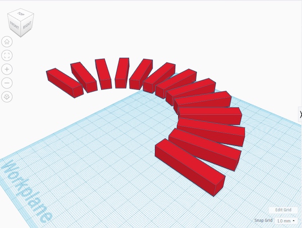 duplicate object in Tinkercad