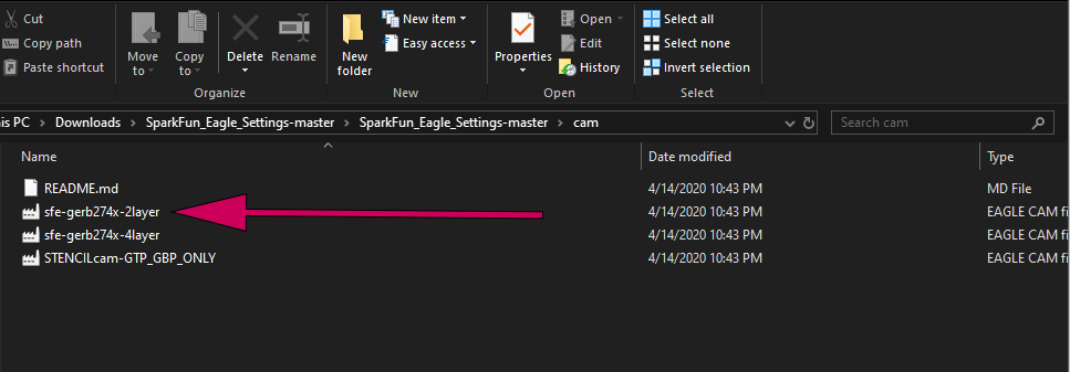 SparkFun eagle settings cam files.png