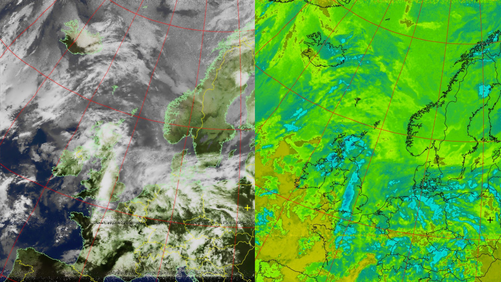 Pick earth images from satellites using TV Tuner and DIY antena
