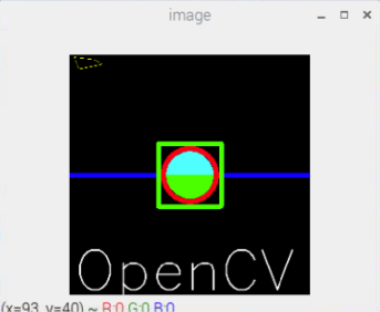 Output when running the code