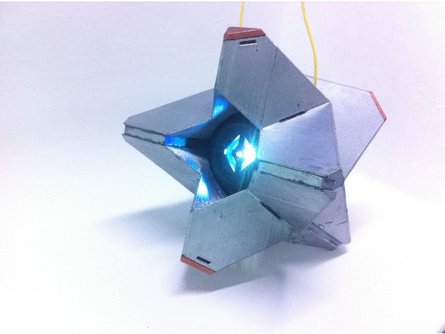 Make a Wi-Fi Eye, Part 3: 3D Printing the 'Destiny' Ghost Skin