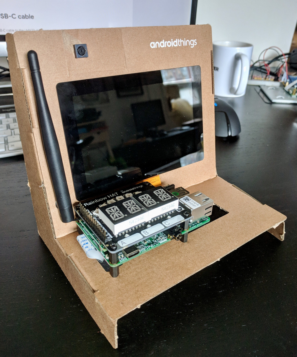 The Android Things Developer Starter Kit Assembly