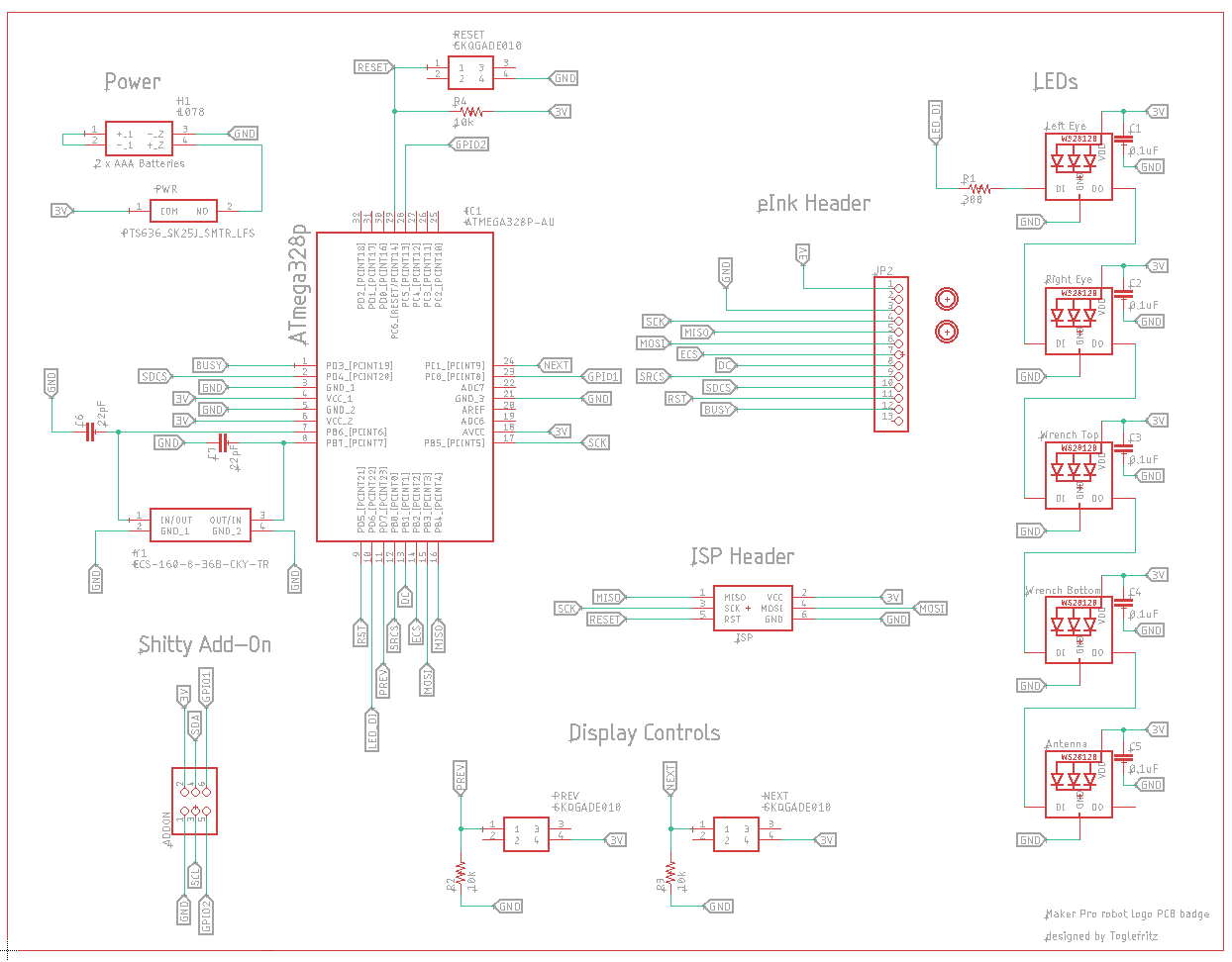 full maker pro robot page schematic