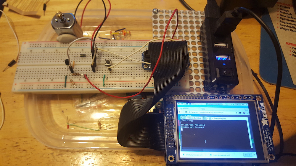 How to Control a DC Motor With EduBlocks + Raspberry Pi Zero WH