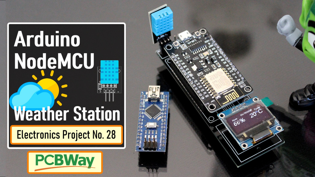 Weather Station Using Arduino and NodeMCU 