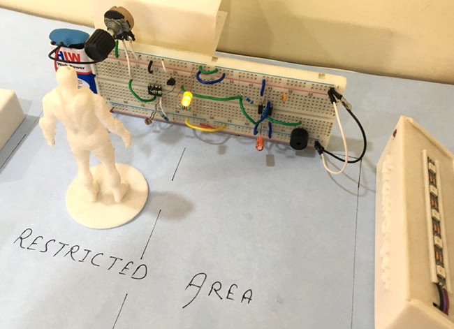 Automatic Light Fence