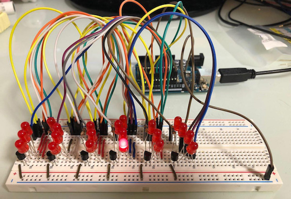 LED matrix assembly