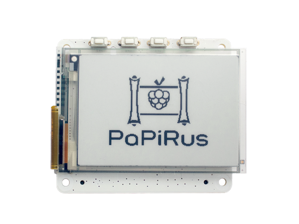 The PaPiRus ePaper display HAT
