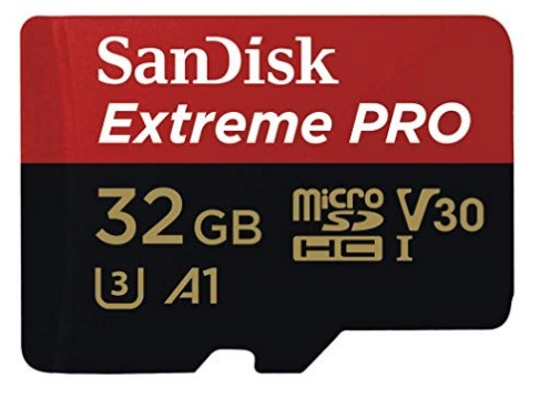 sandisk extreme pro 32gb micro sd card