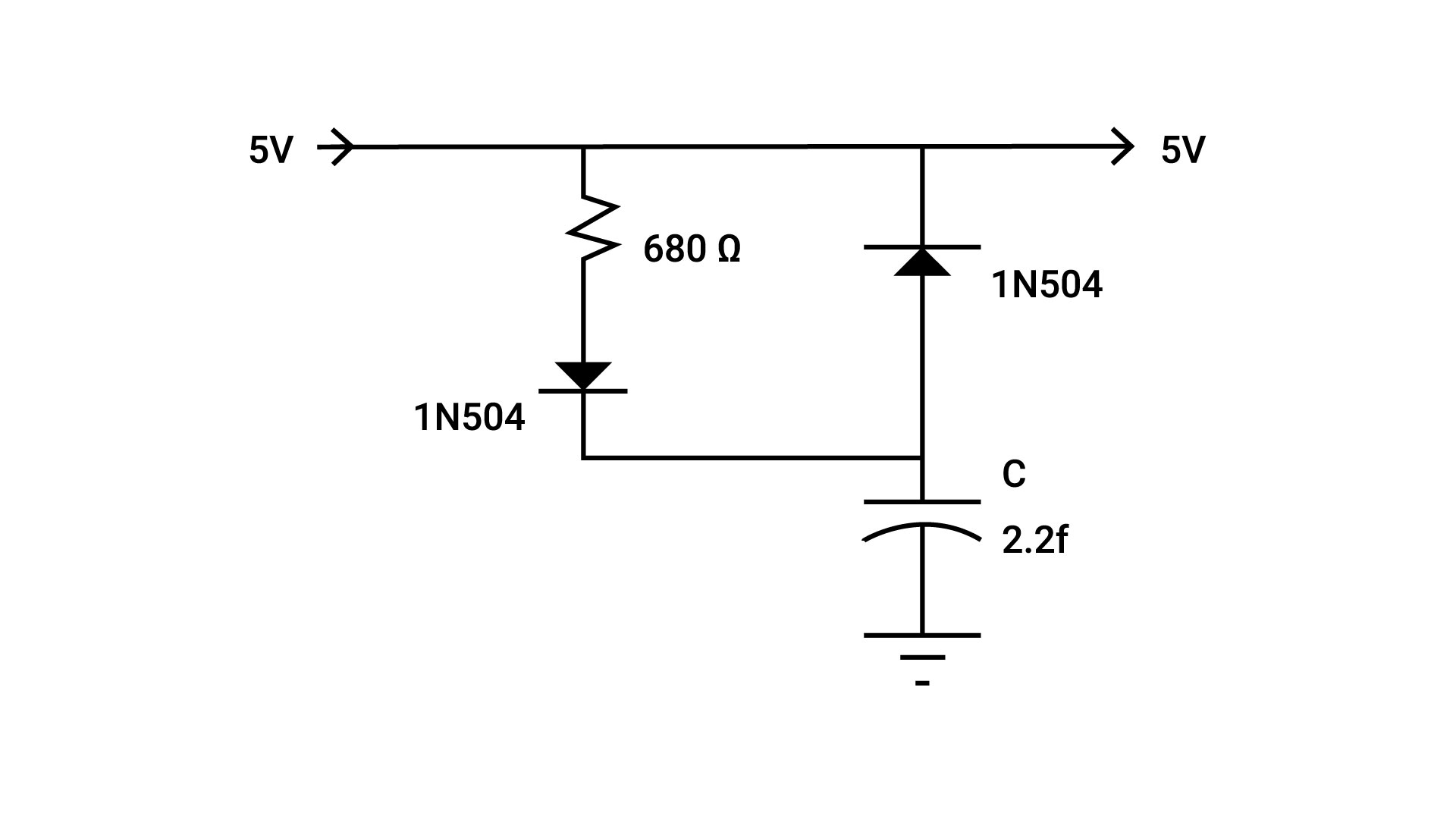 supercapacitor UPS circuit diagram