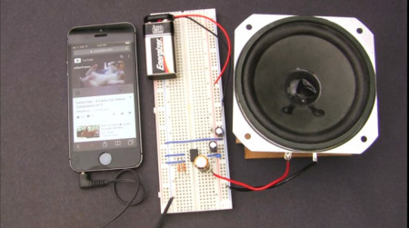 Audio Amplifier Circuit Using LM386