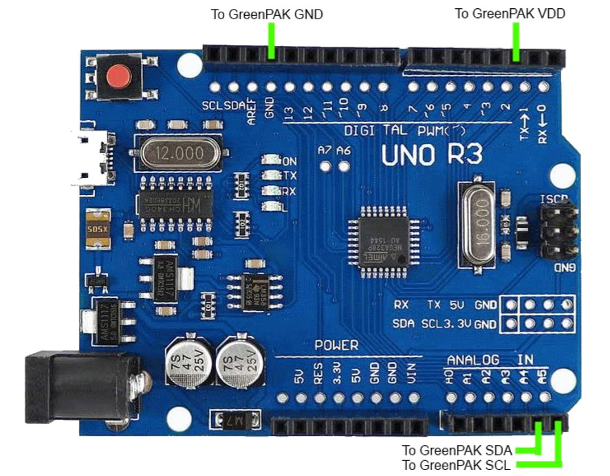 SLG46824/6 MTP Arduino Programming Example