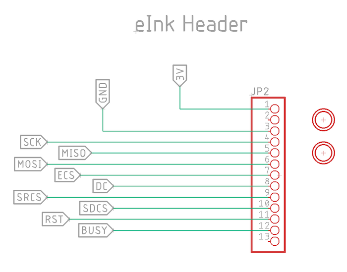 eInk header portion of schematic