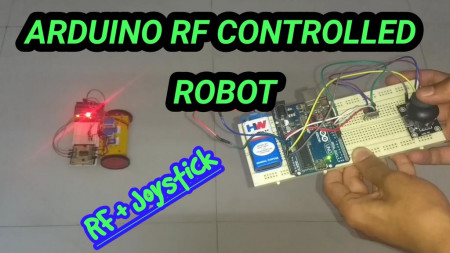 Arduino RF Controlled Robot