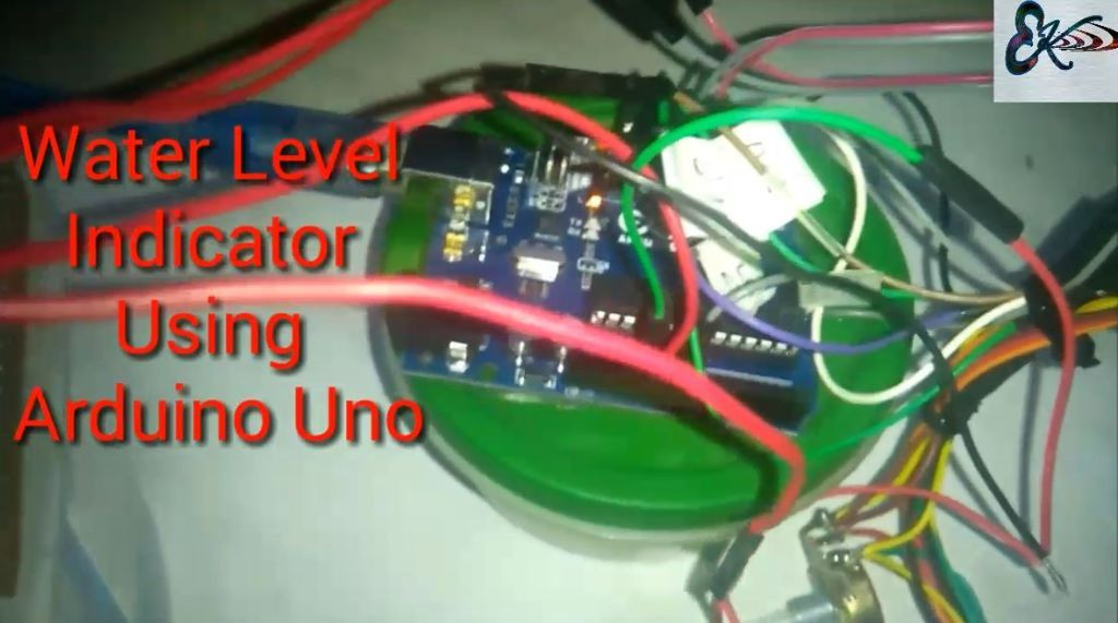 Water Level Indicator Using Sr04 Sensor