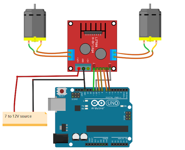 How to Connect a DC Motor to Arduino and Control it With Face Detection