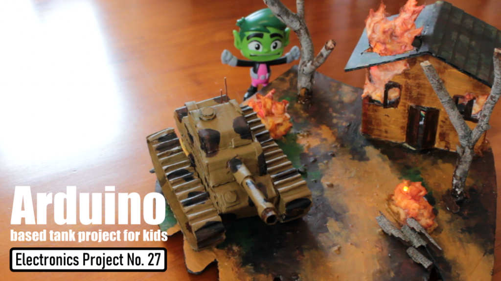 Arduino based tank project for kids 