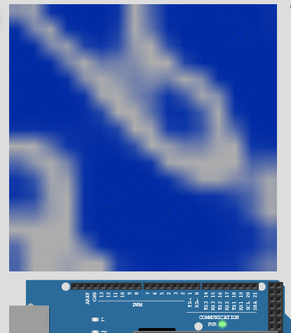 FastLED cloud Wokwi Arduino Simulator.gif