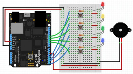 Build Your Own Simon Game with Netduino