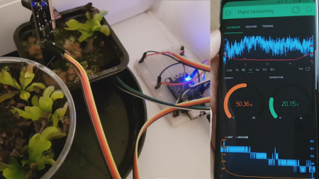Plant Monitoring System  With ESP32, Lolin32 Lite, and Blynk