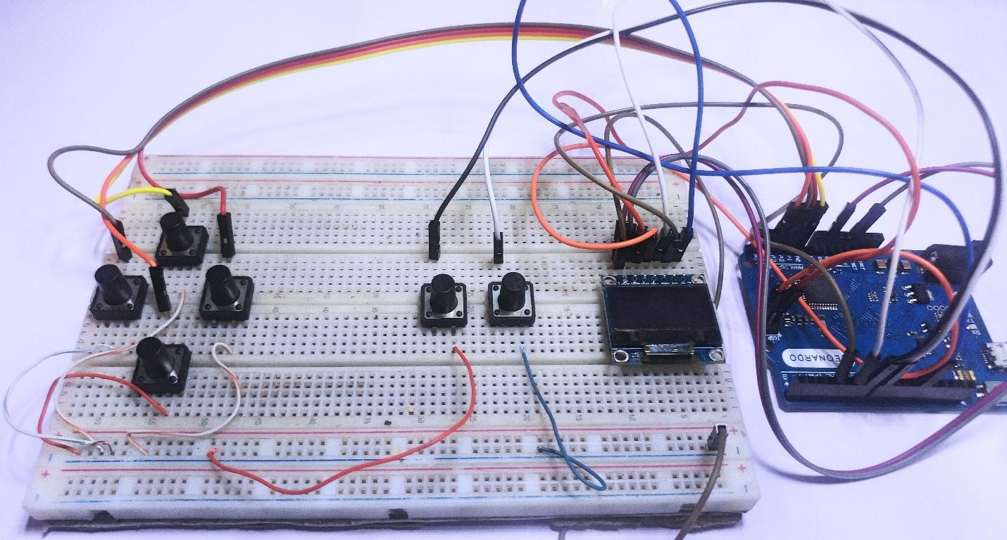 How the hardware looks once it’s all connected