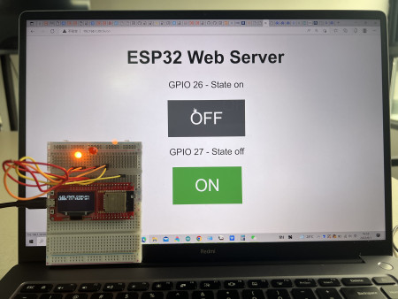 ESP32 Web Server: Controlling LED Lights