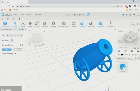 HOW TO CREATE A 3D CANNON IN 3D MODELING SOFTWARE