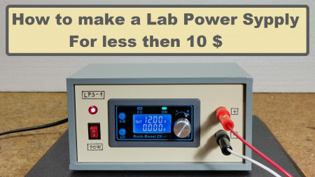 How to make a simple and inexpensive laboratory power supply