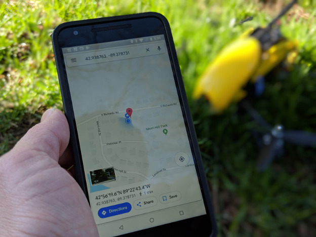 Navigating with Google Maps