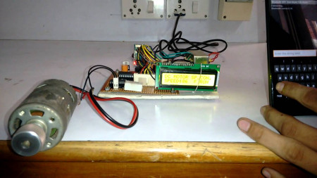 Design and Implementation of Motor Speed control and Temperature sensing unit using PIC Controller