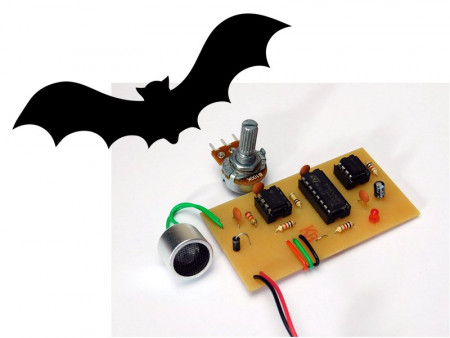How to Make a Circuit That Detects High Frequencies: The Bat Detector!