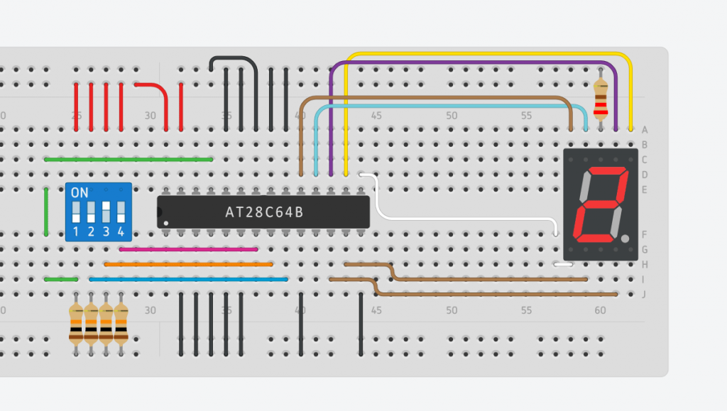 How to Use EEPROMs to Represent Logic Functions in Circuits
