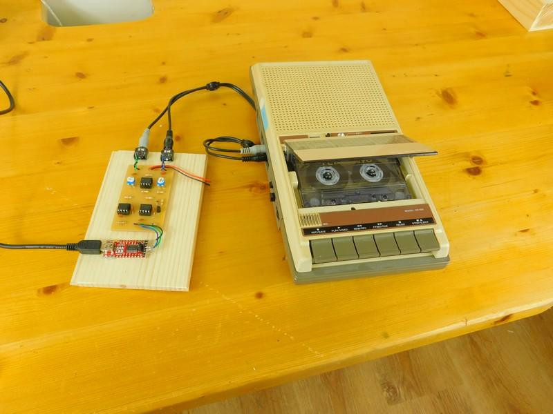 How to Make a UART-to-Cassette-Tape Interface