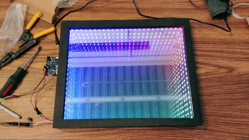 completed infinity mirror