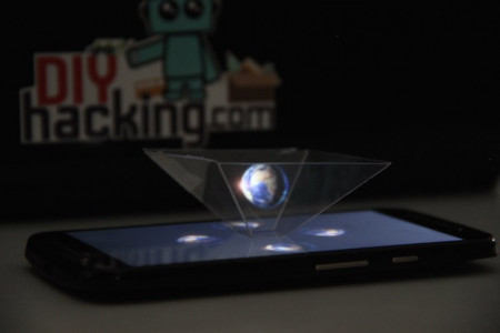 How to Make a 3D Hologram Pyramid for Your Smartphone