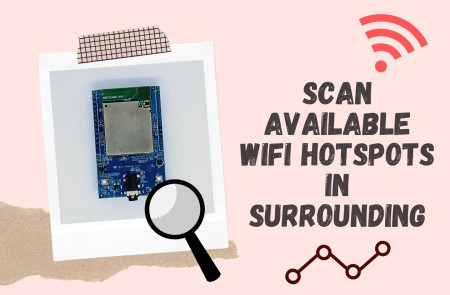 Scan Available Wifi Hotspots in the Surroundings