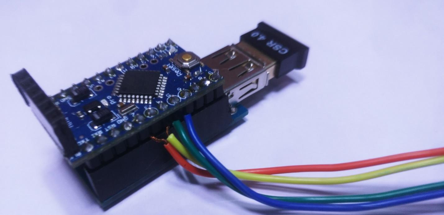 the connected hardware