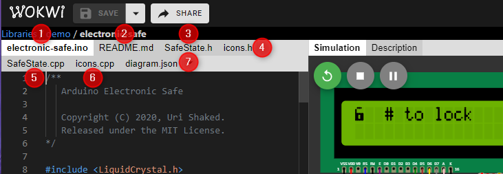 Wokwi Arduino simulator alternative for  TinkerCAD