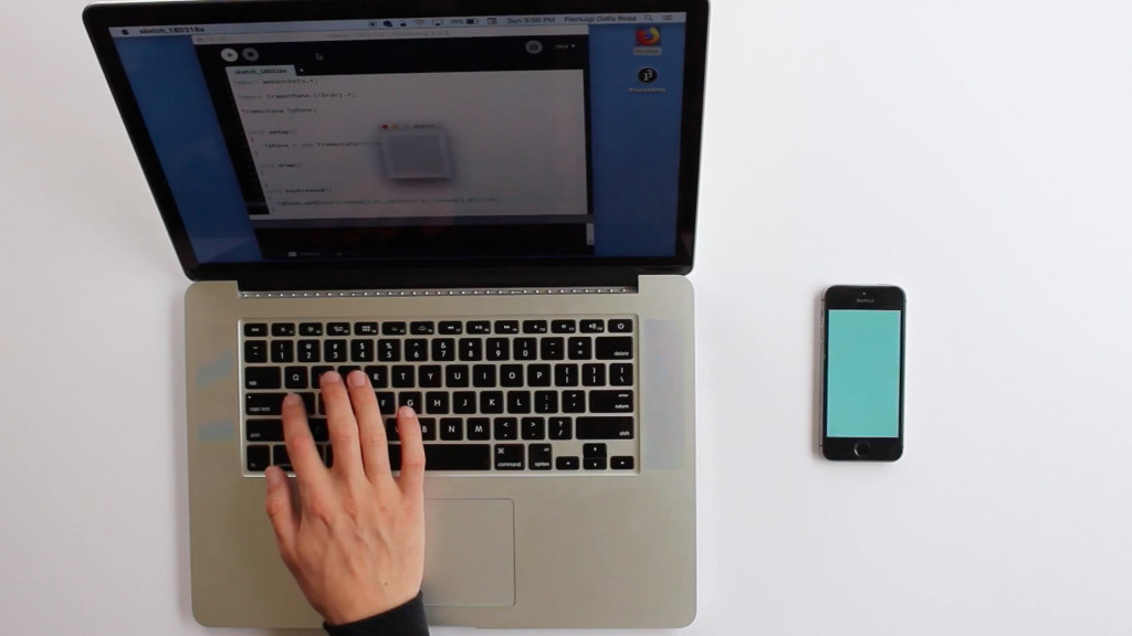 Using an iPhone as an Input/Output Device