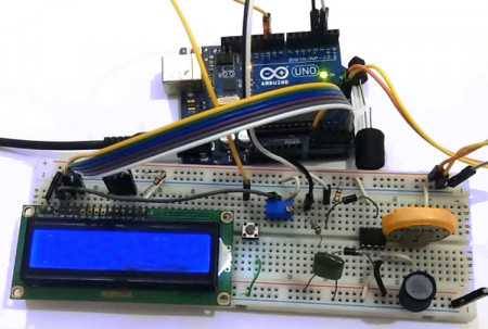 Inductance LC Meter Using Arduino