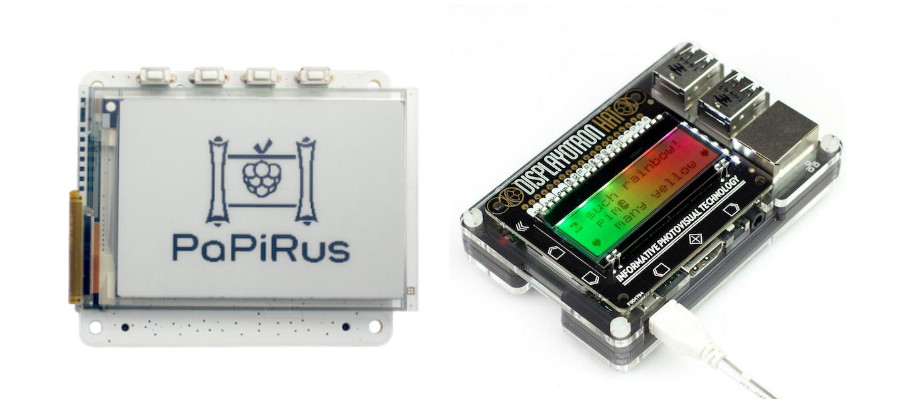 Raspberry Pi Display HATs