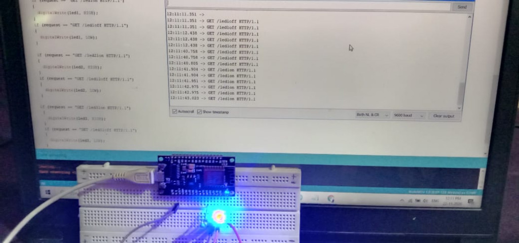 NodeMCU with Web-server