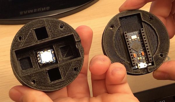 place the build into the 3d printed case