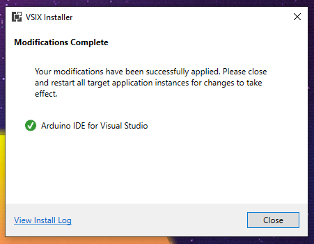 plugin installed successfully