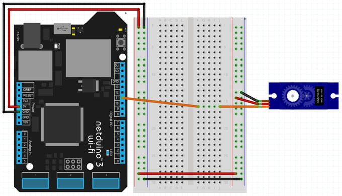 Remote Control a Servo Using Netduino and Xamarin!