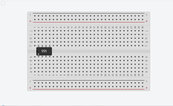 add 555 timer to Tinkercad design