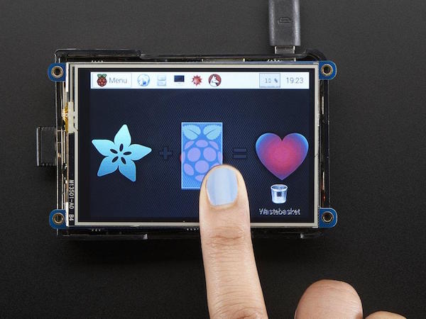 The Adafruit PiTFT Plus HAT