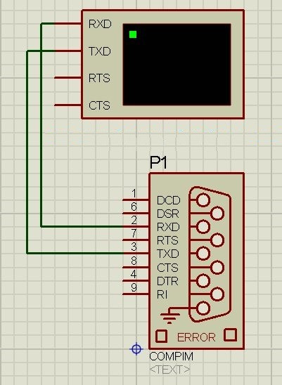 Working With the Serial Port Model in Proteus